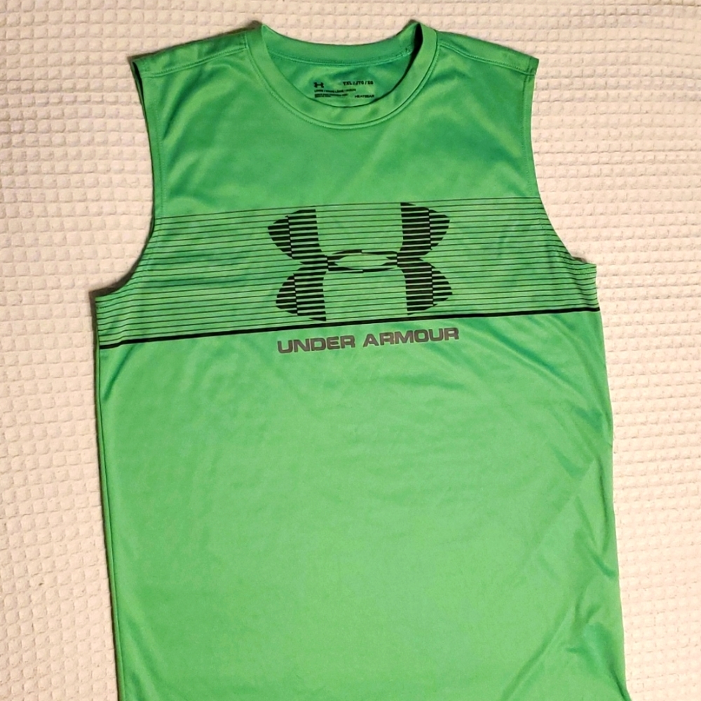 Boys XL UNDER ARMOUR sleeveless tee.